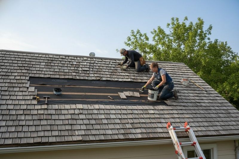 Wood Shake Roof Repair in Berlin Center, OH
