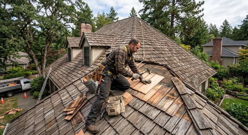 Wood Shake Roof Repair in Homeworth, OH