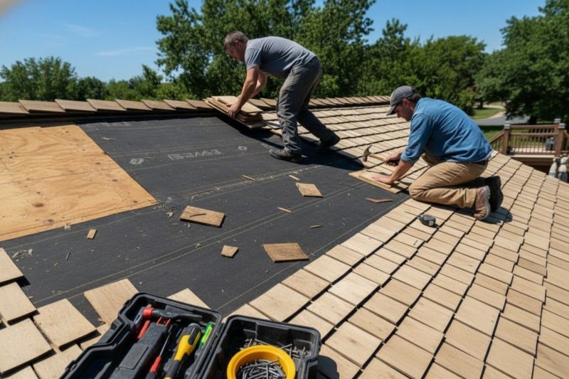Wood Shake Roof Repair in Struthers, OH