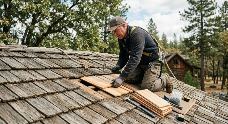 Wood Shingles Repair in Brookfield, OH