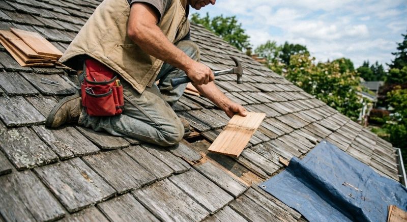Wood Shingles Repair in Canfield, OH